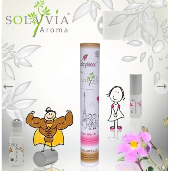 Solyvia Kinkybox Organic Essential Oil Roll On- Turn Me On & Irresistible,France - Picture 3 of 5